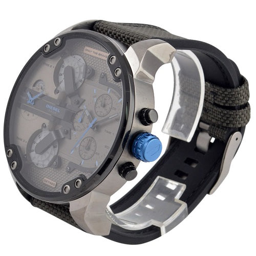 Diesel DZ7420 Mr. Daddy 2.0 Chronograph Men's Watch – Grey Dial & Black Nylon Strap
