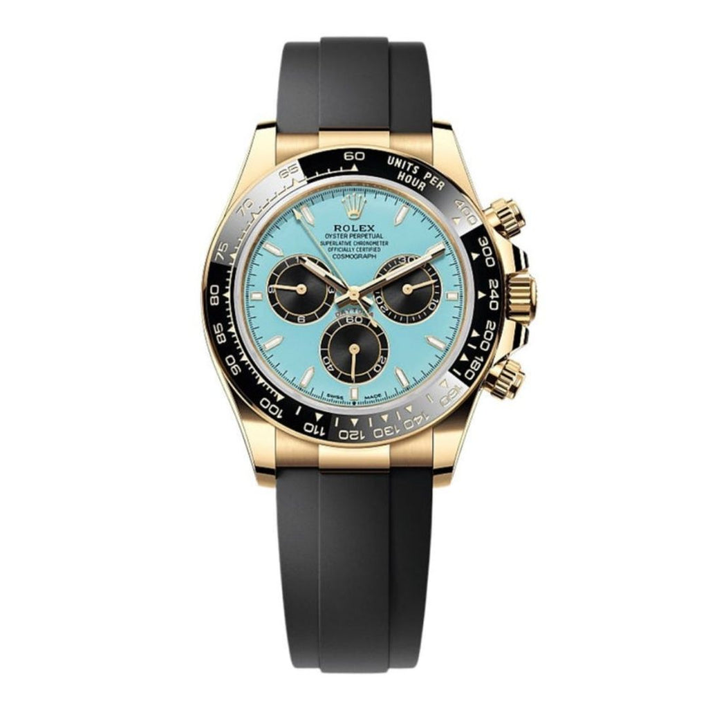 Rolex Daytona 126518LN Yellow Gold "Pikachu" Oysterflex full