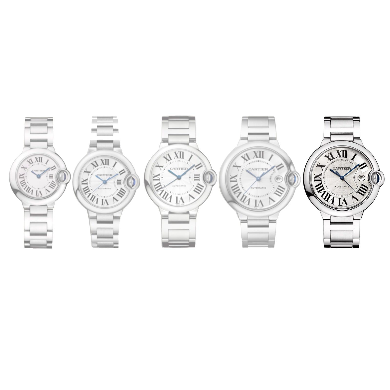 Ballon Bleu de Cartier 42 | 42mm, Steel, Silver Dial