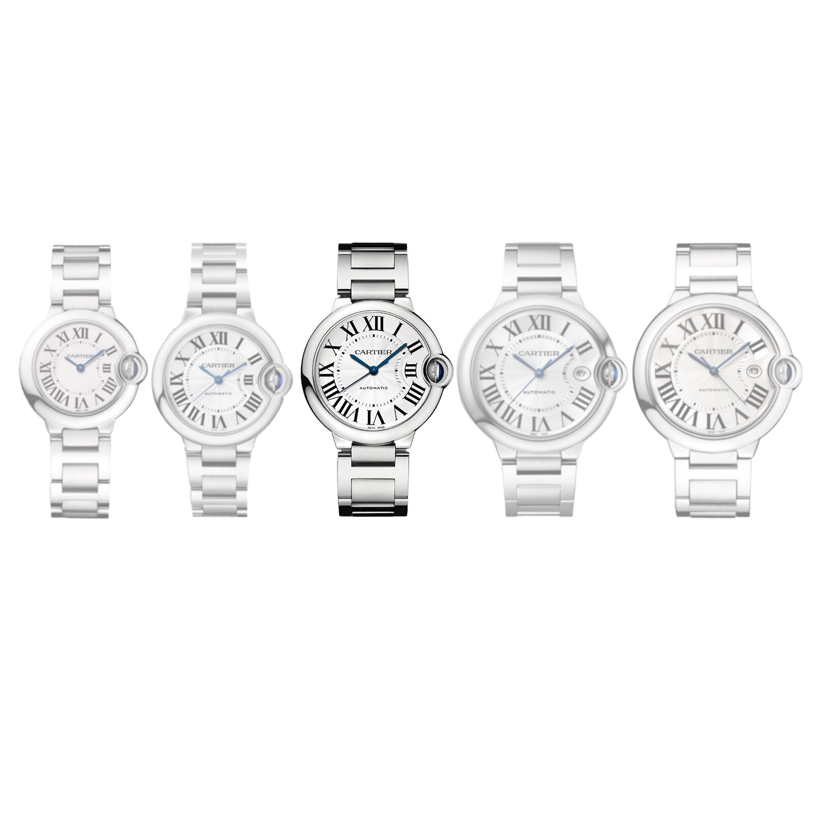 Ballon Bleu de Cartier 36 | 36mm, Steel, Silver Dial, Ref. WSBB0048