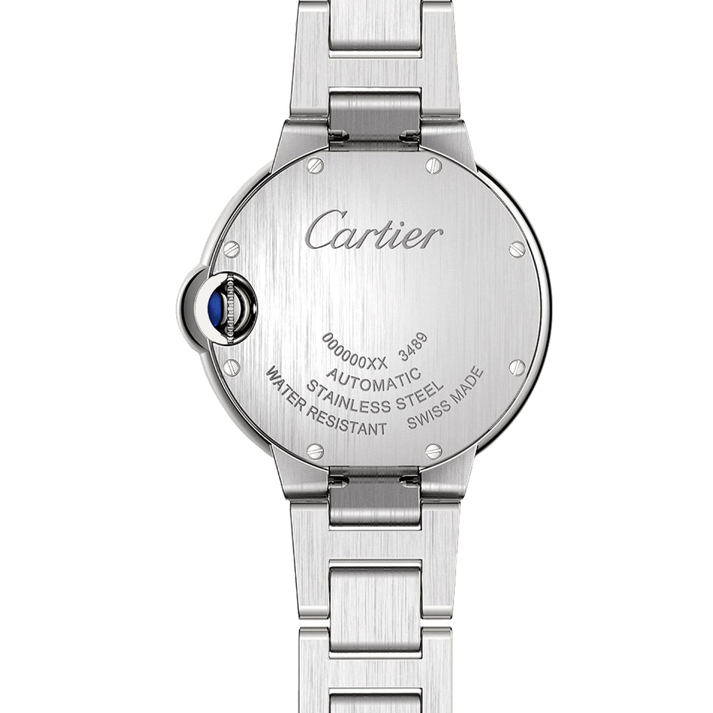 Ballon Bleu de Cartier 33 | 33mm, Steel, Diamond Silver Dial