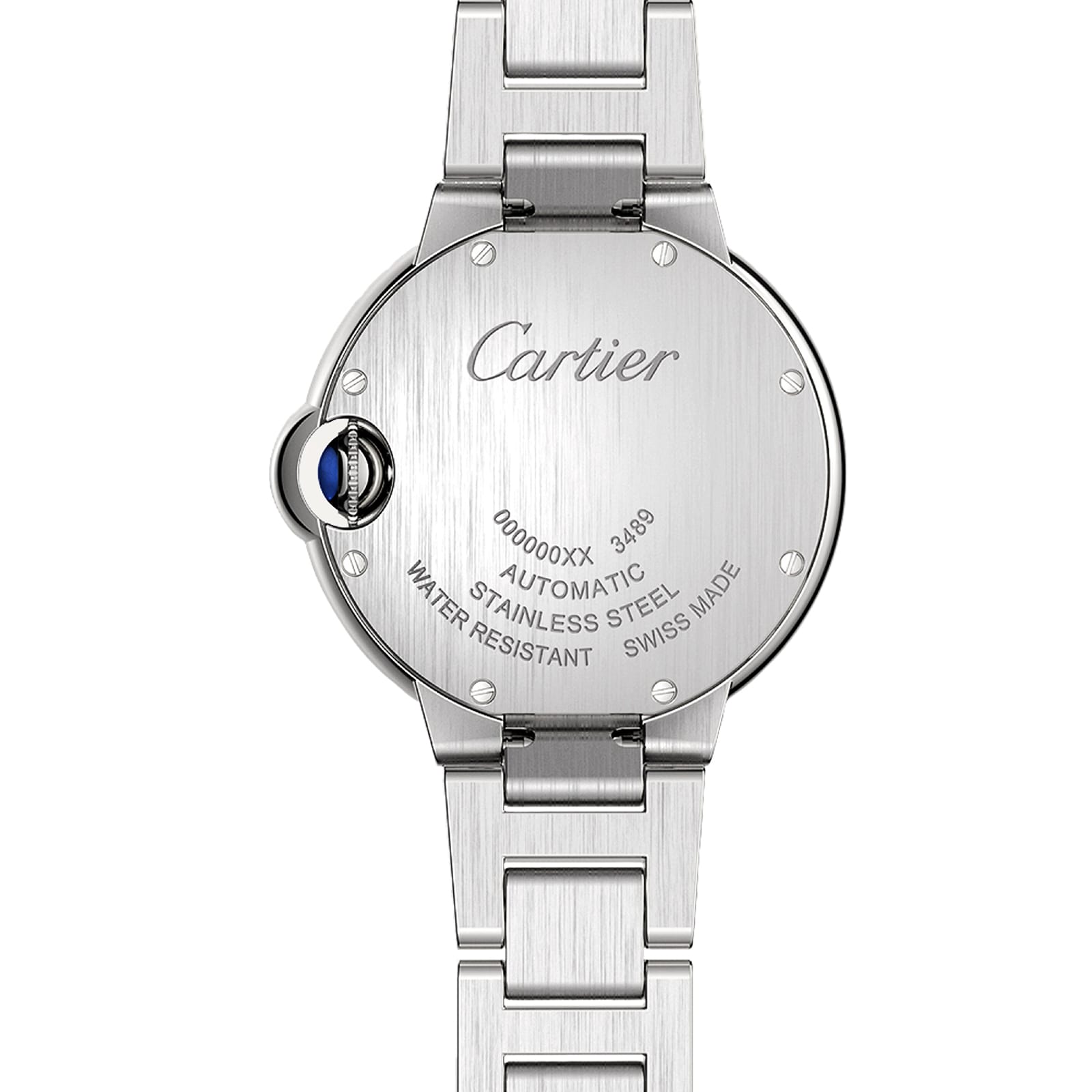 Ballon Bleu de Cartier 33 | 33mm, Steel, Diamond Silver Dial
