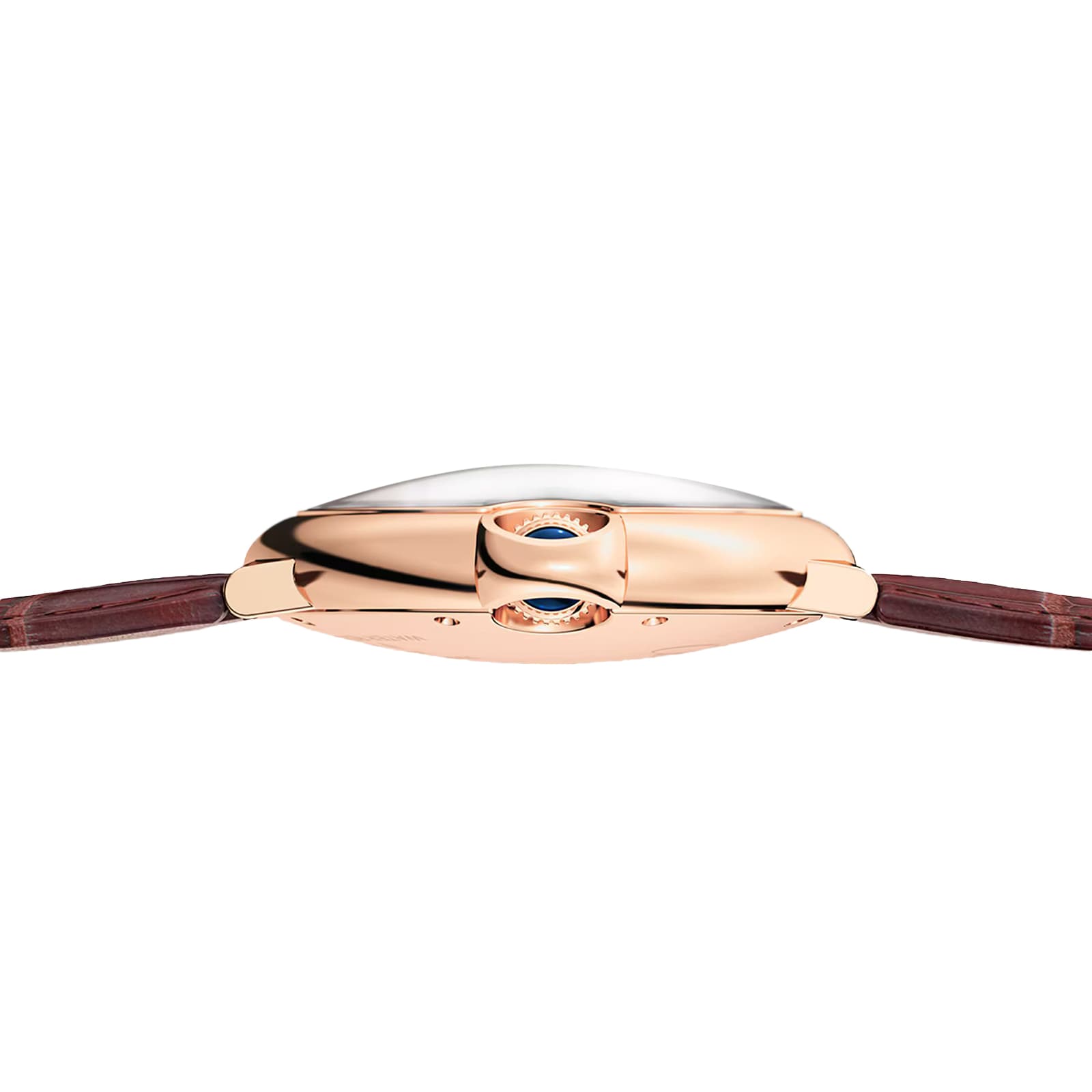 Ballon Bleu de Cartier 36 | 36mm, 18K Rose Gold, Alligator Leather, Silver Dial