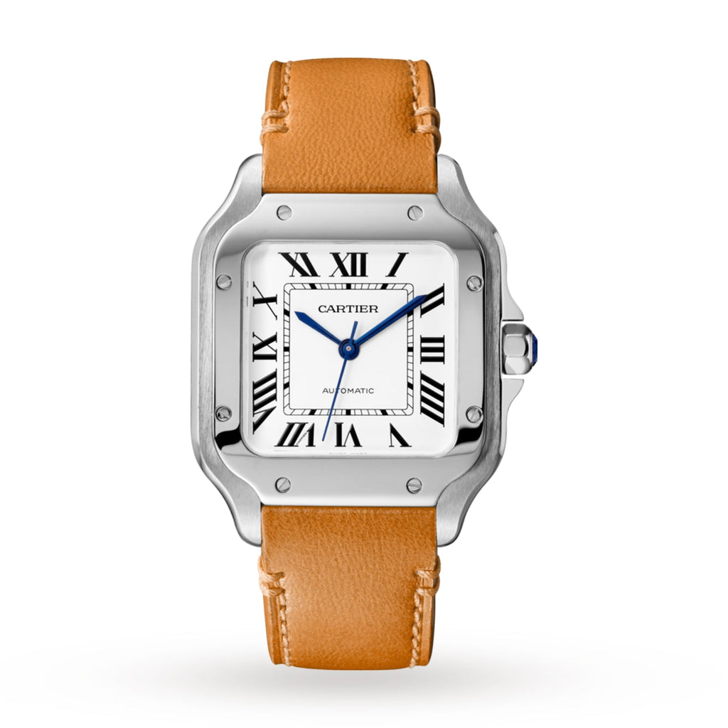 Santos de Cartier Medium Model | 35mm, Steel, Silver Dial