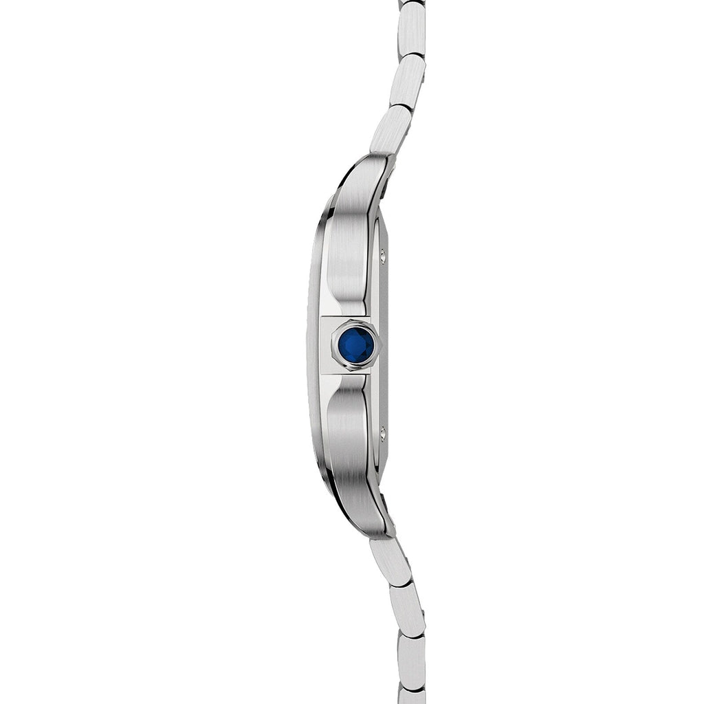 Santos de Cartier Medium Model | 35mm, Steel, Silver Dial