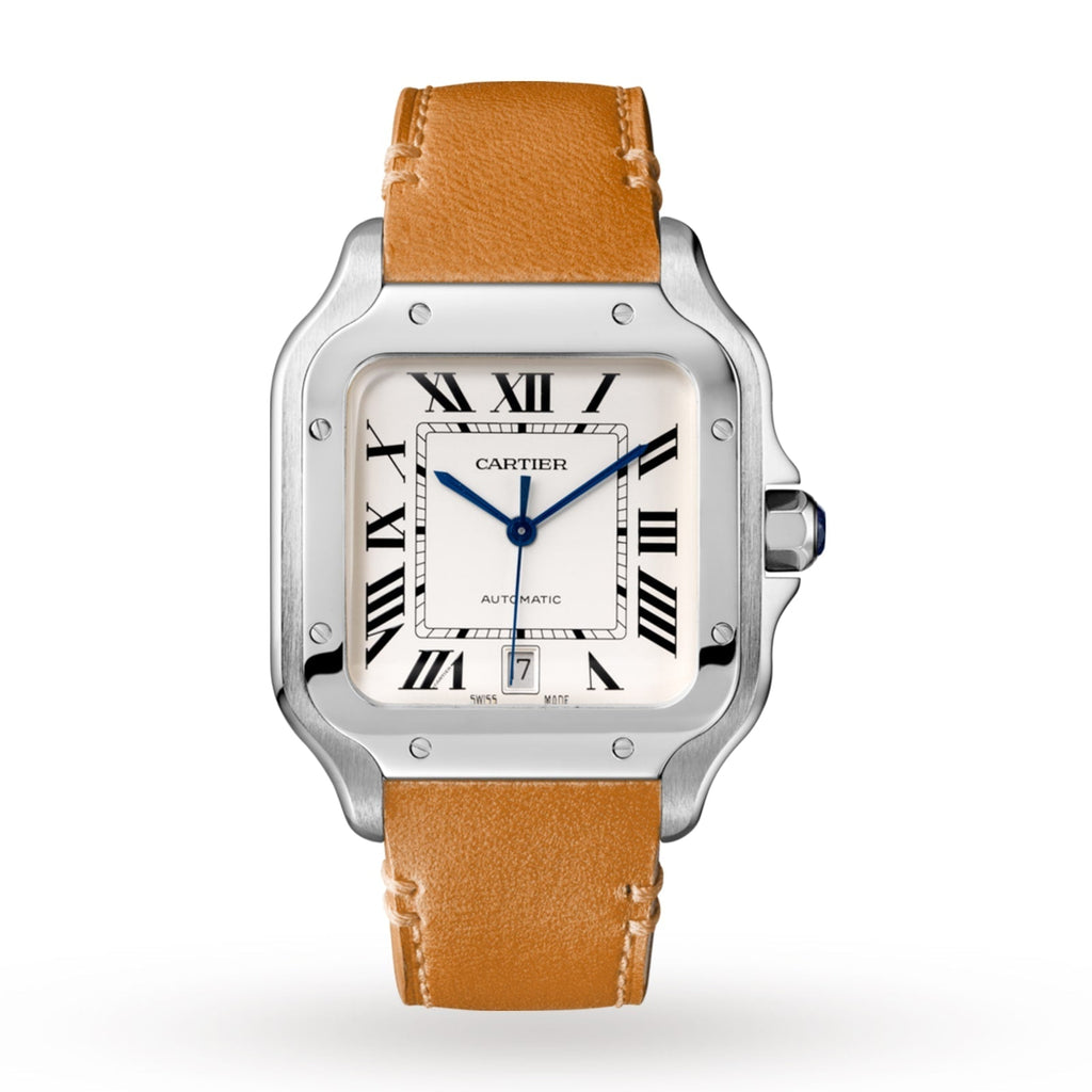 Santos de Cartier Large Model | 40mm, Steel, Silver Dial