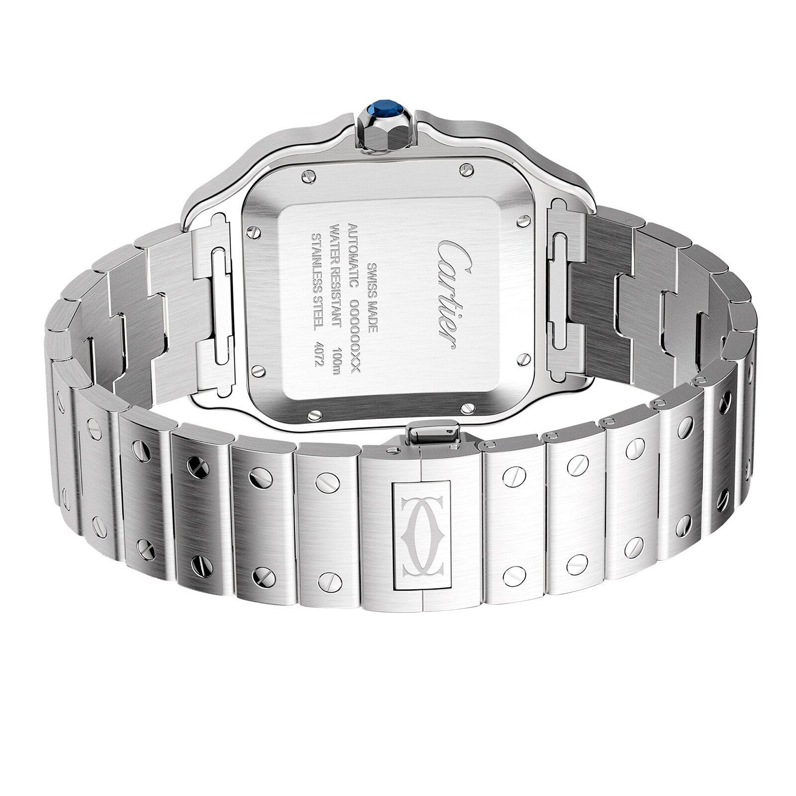 Santos de Cartier Large Model | 40mm, Steel, Silver Dial