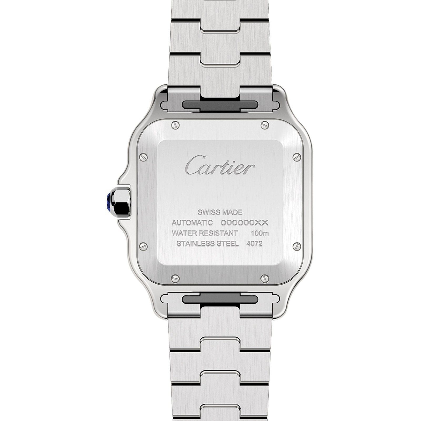 Santos de Cartier Large Model | 40mm, Steel, Silver Dial