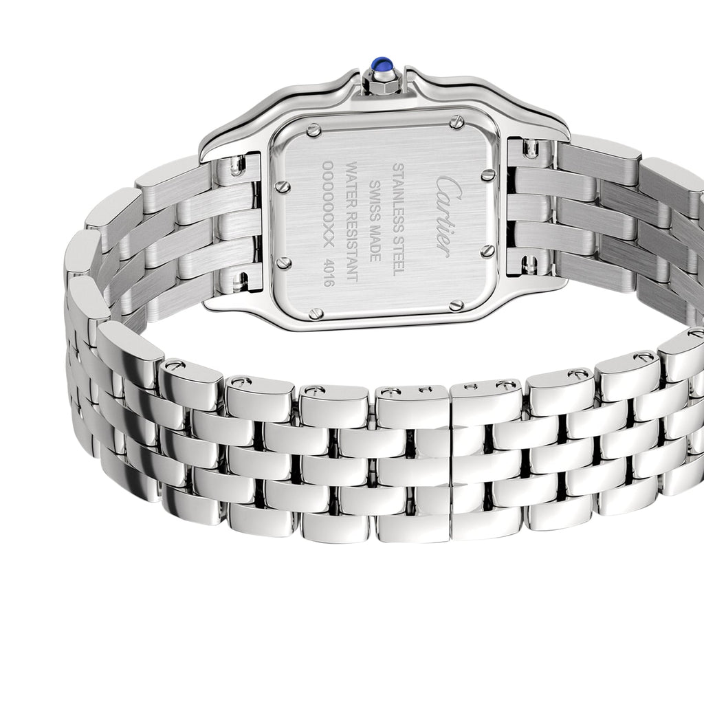 Panthère de Cartier Medium Model | 27mm, Steel, Silver Dial, Ref. W4PN0008