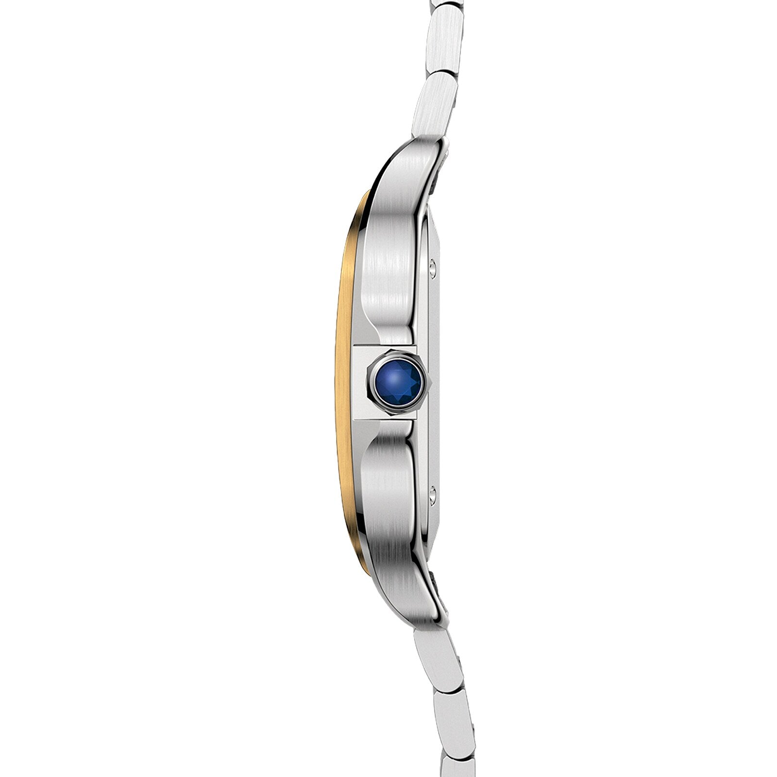 Santos de Cartier | 35mm, Two-Tone Steel & 18K Yellow Gold, Silver Dial