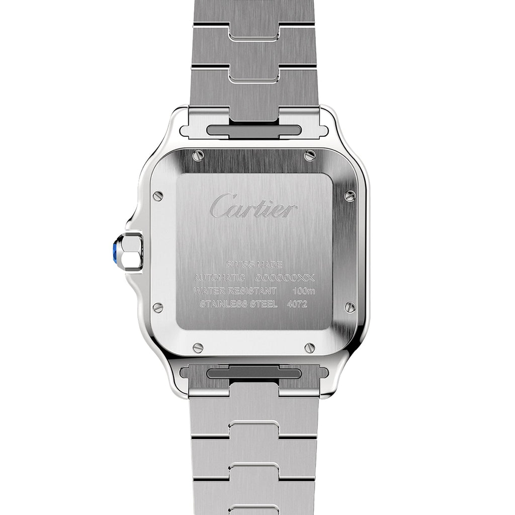 Santos de Cartier Large Model | 40mm, Two-Tone Steel & 18K Yellow Gold, Silver Dial