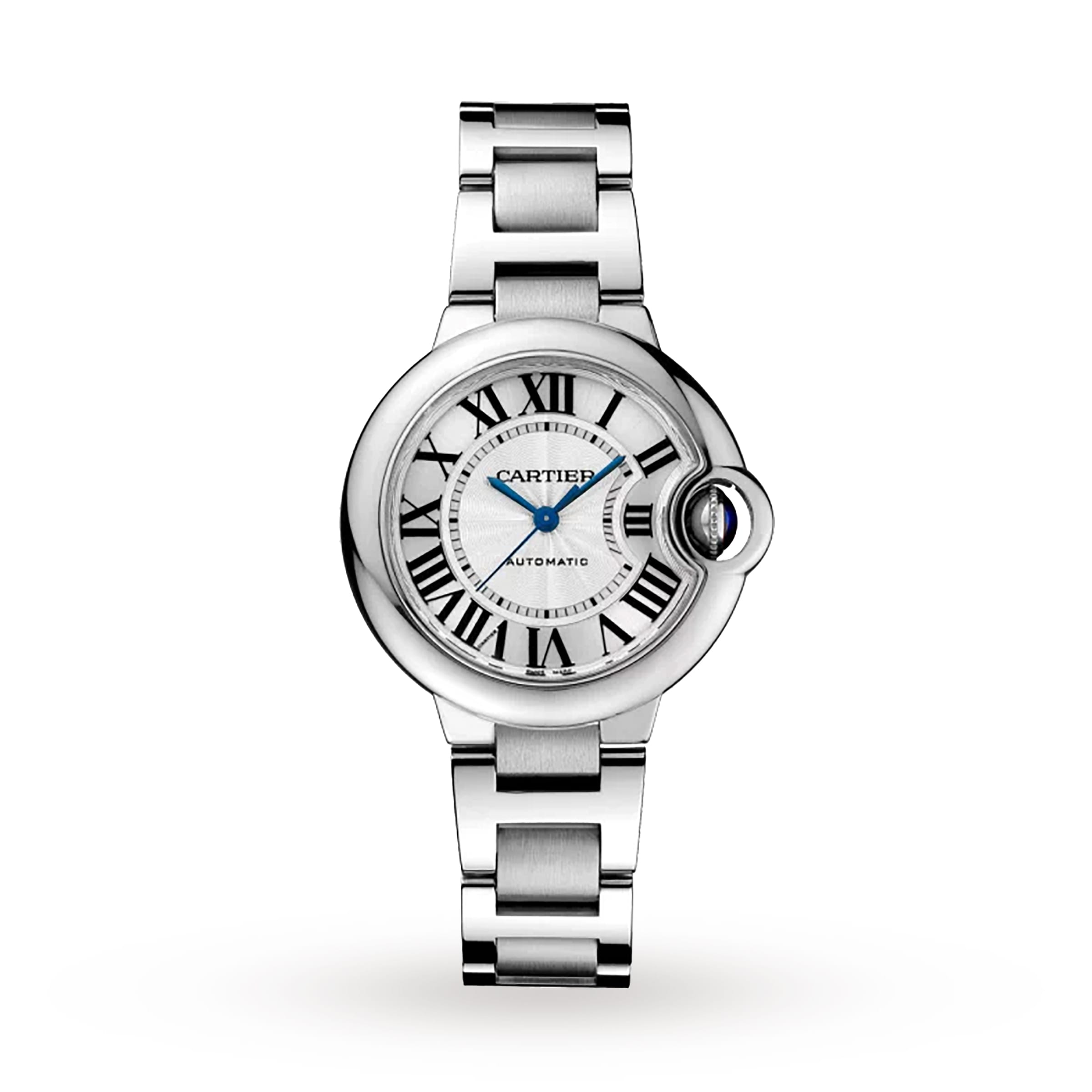 Ballon Bleu de Cartier 33 | 33mm, Steel, Silver Dial, Ref. WSBB0044