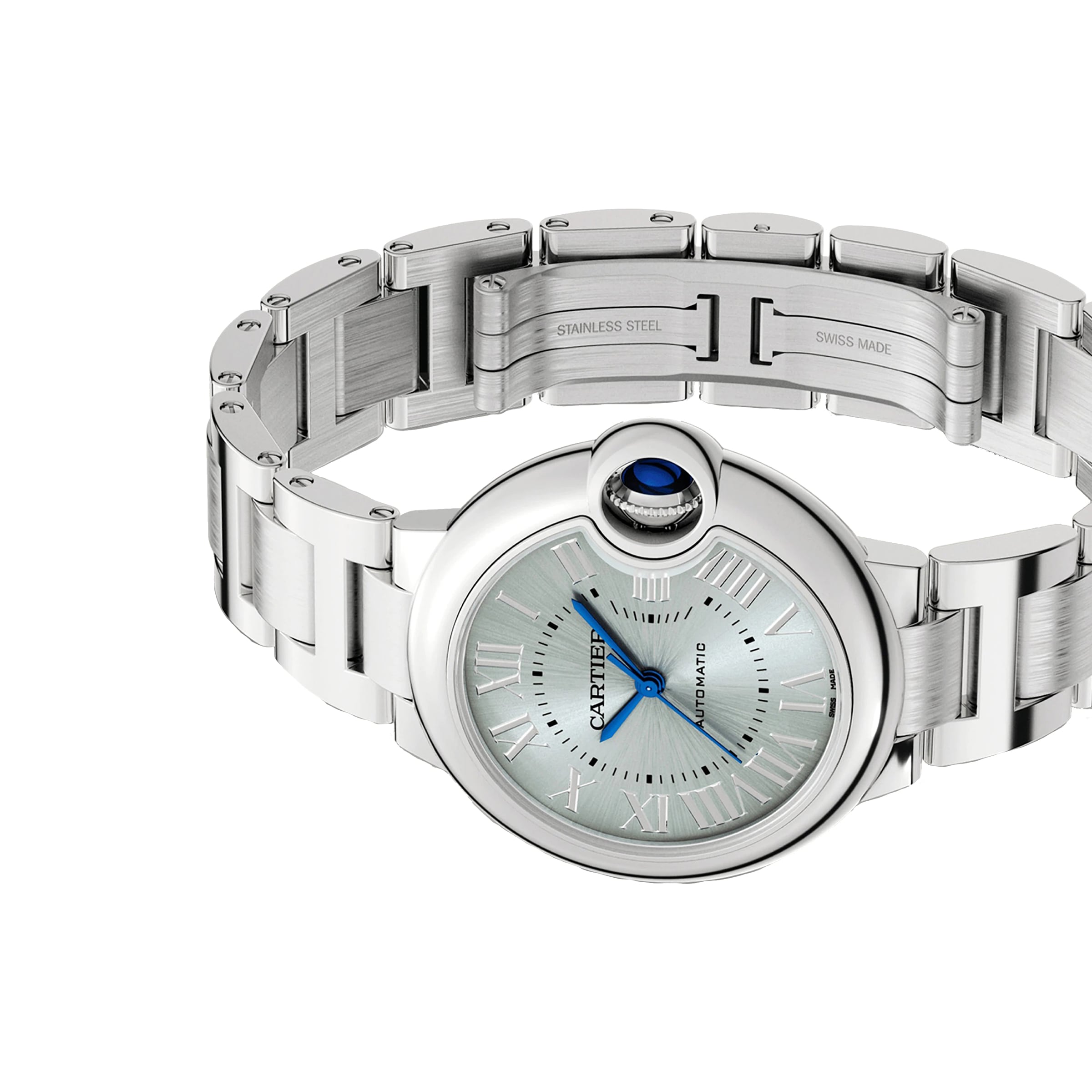 Ballon Bleu de Cartier 33 | 33mm, Steel, Blue Dial