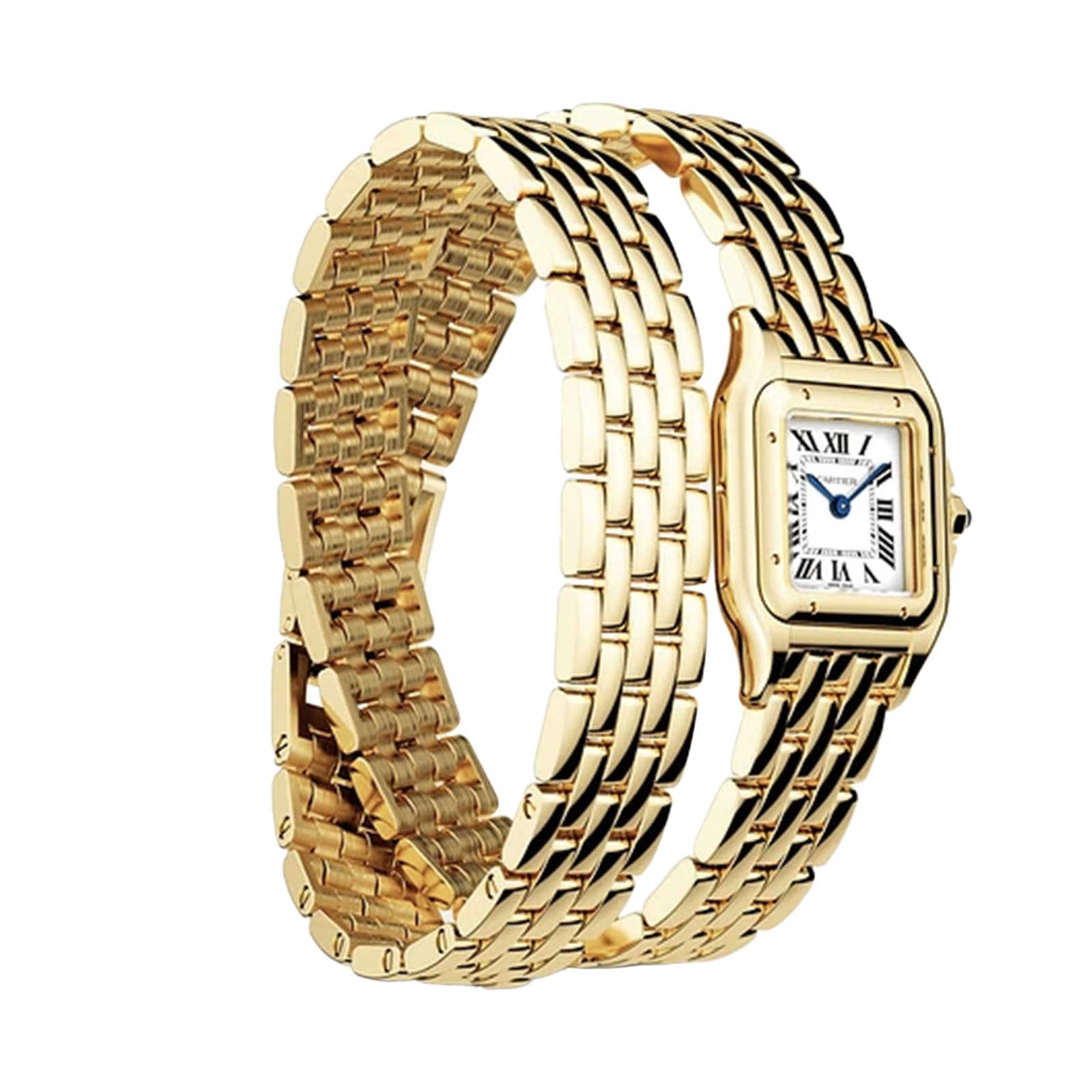 Panthère de Cartier Small Model | 23mm, 18K Yellow Gold, White Dial
