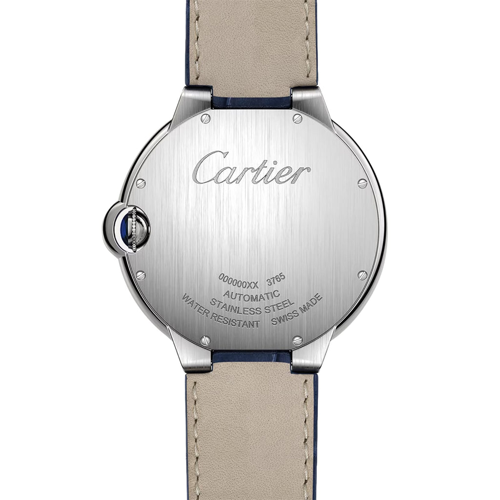 Ballon Bleu de Cartier | 42mm, Steel, Alligator Leather, Blue Dial