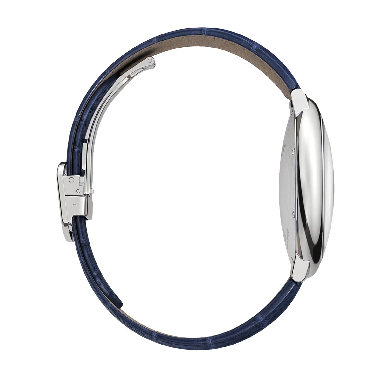 Ballon Bleu de Cartier | 42mm, Steel, Alligator Leather, Blue Dial