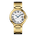 Ballon Bleu de Cartier 36 | 36mm, 18K Yellow Gold, Silver Dial