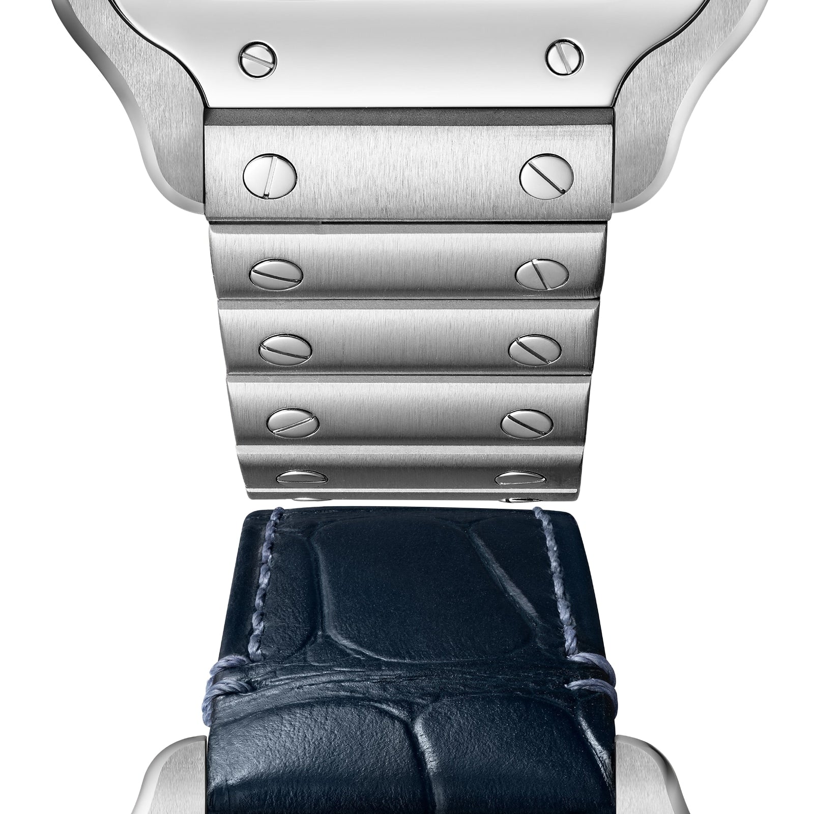 Santos de Cartier | 35mm, Steel, Blue Dial