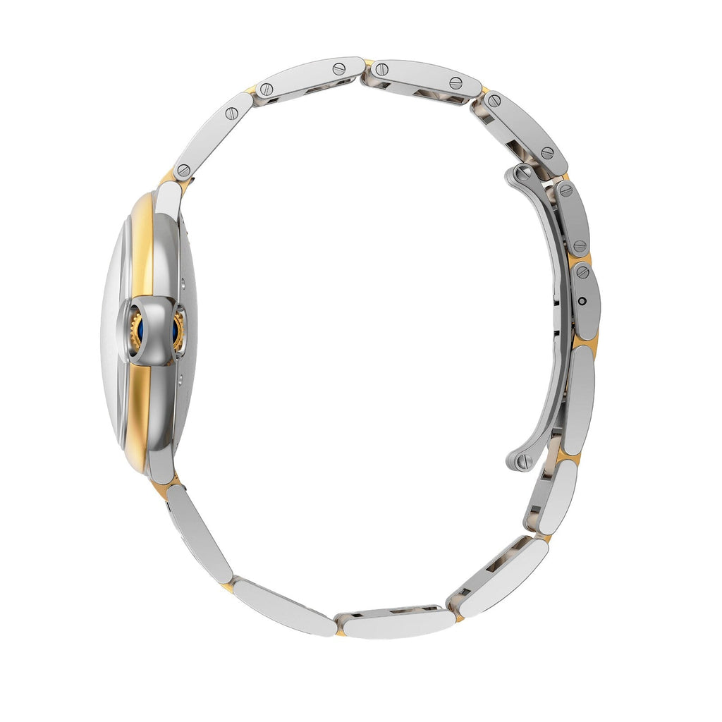 Ballon Bleu de Cartier 36 | 36mm, Two-Tone Steel & 18K Yellow Gold, Silver Dial