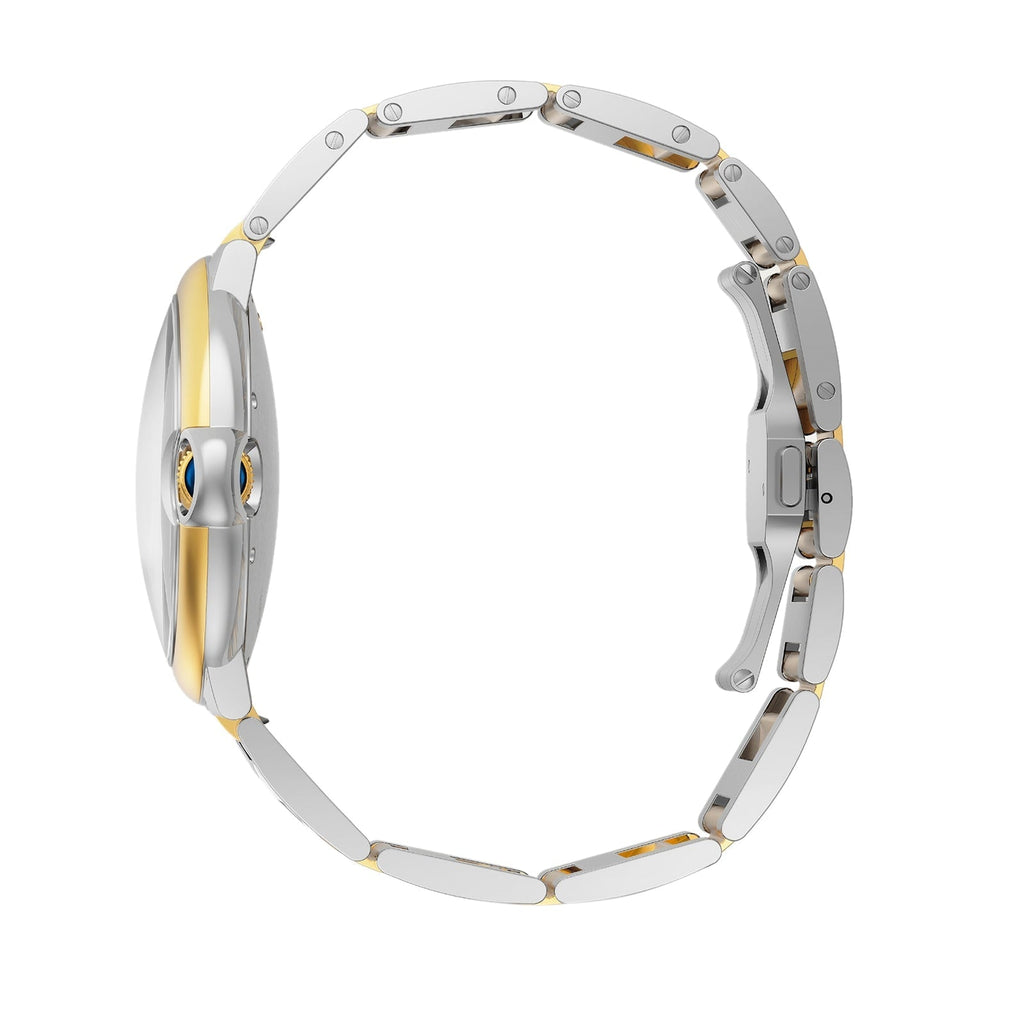 Ballon Bleu de Cartier 42 | 42mm, Two-Tone Steel & 18K Yellow Gold, Silver Dial