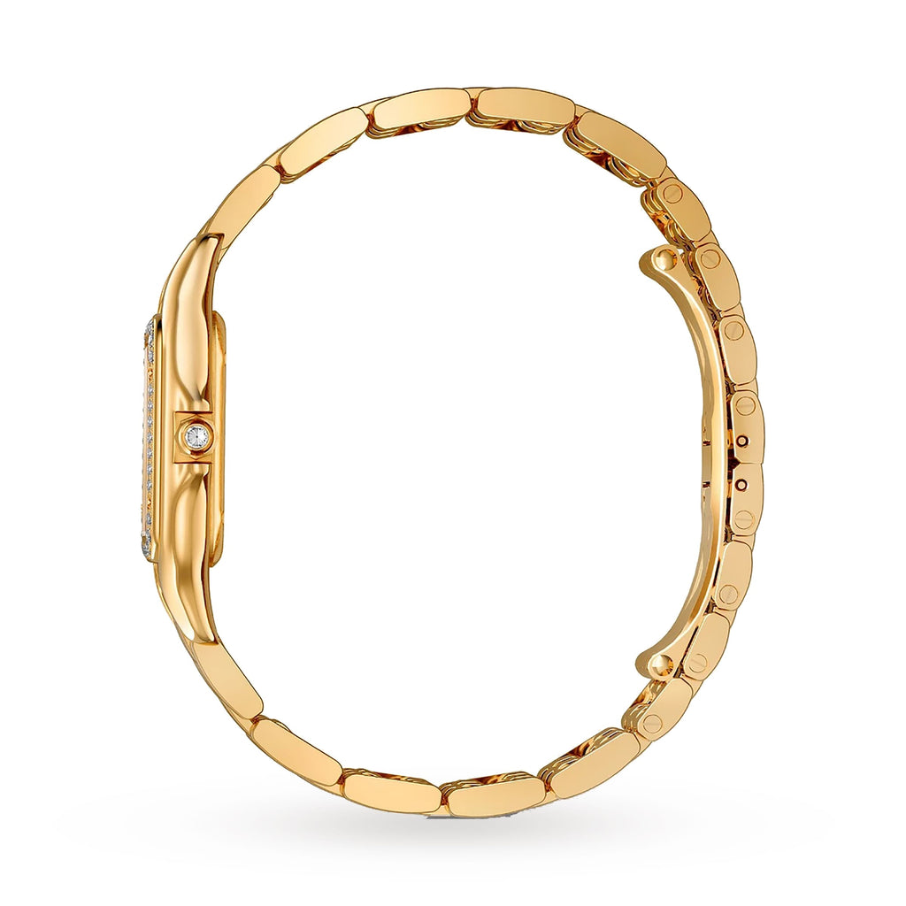 Panthère de Cartier Medium Model | 27mm, 18K Yellow Gold, Diamond Silver Dial