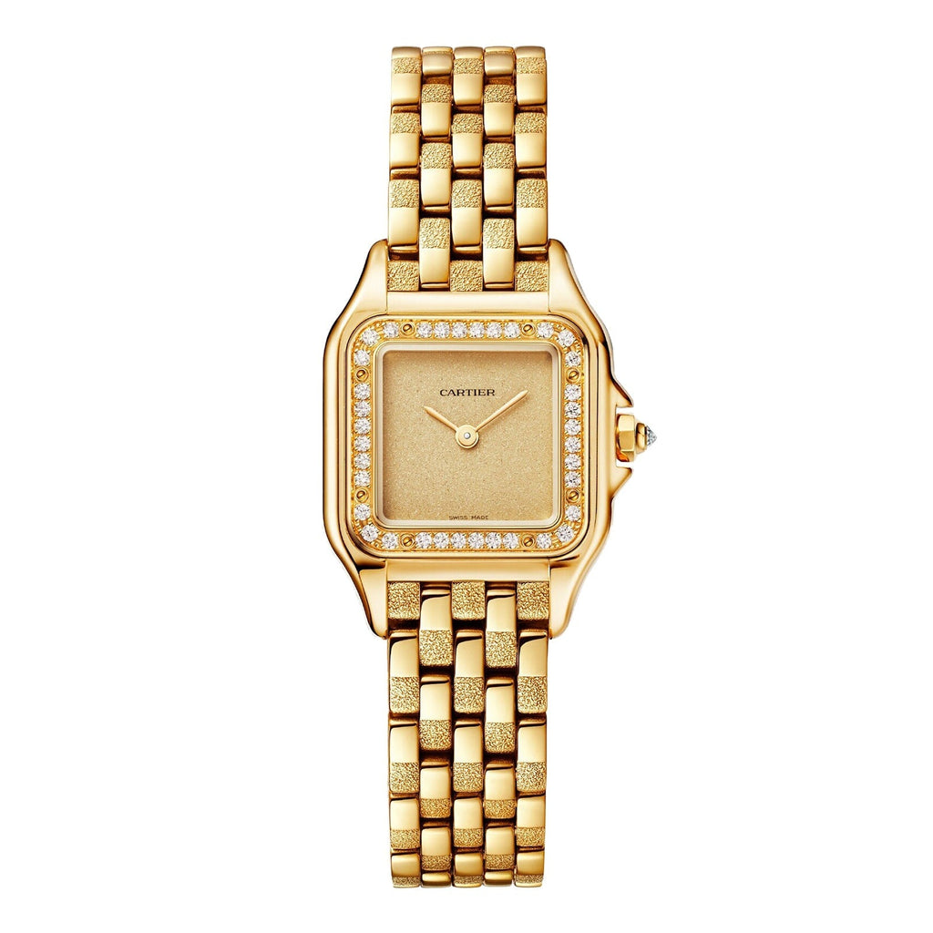 Panthère de Cartier Small Model | 22mm, 18K Yellow Gold, Gold Dial