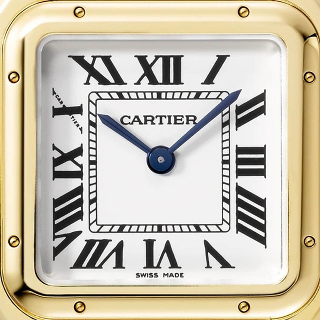 Panthère de Cartier Small Model | 23mm, 18K Yellow Gold, Silver Dial