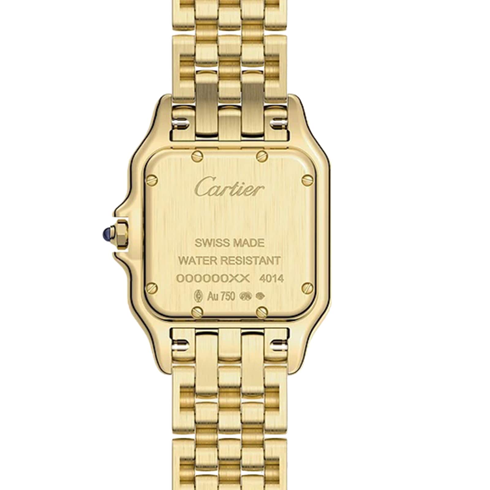 Panthère de Cartier Small Model | 23mm, 18K Yellow Gold, Silver Dial
