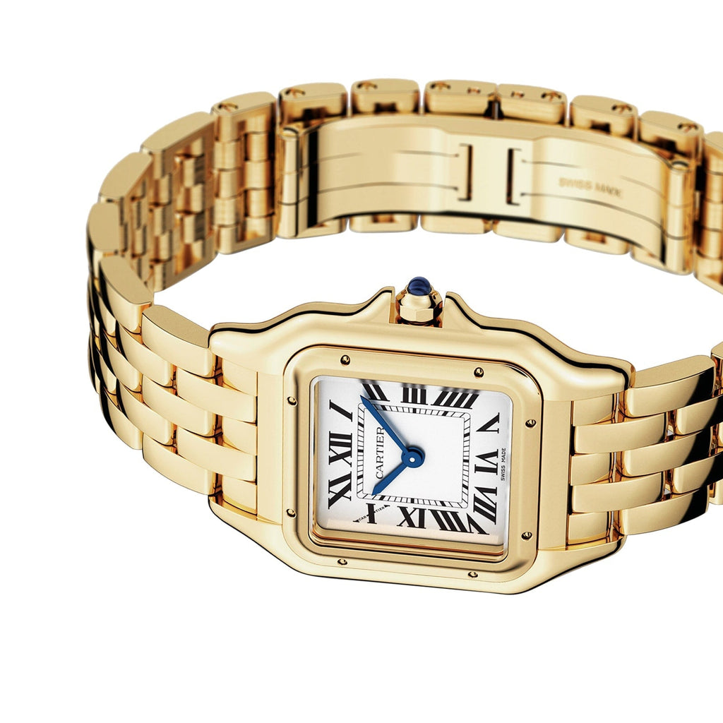 Panthère de Cartier Medium Model | 29mm, 18K Yellow Gold, Silver Dial