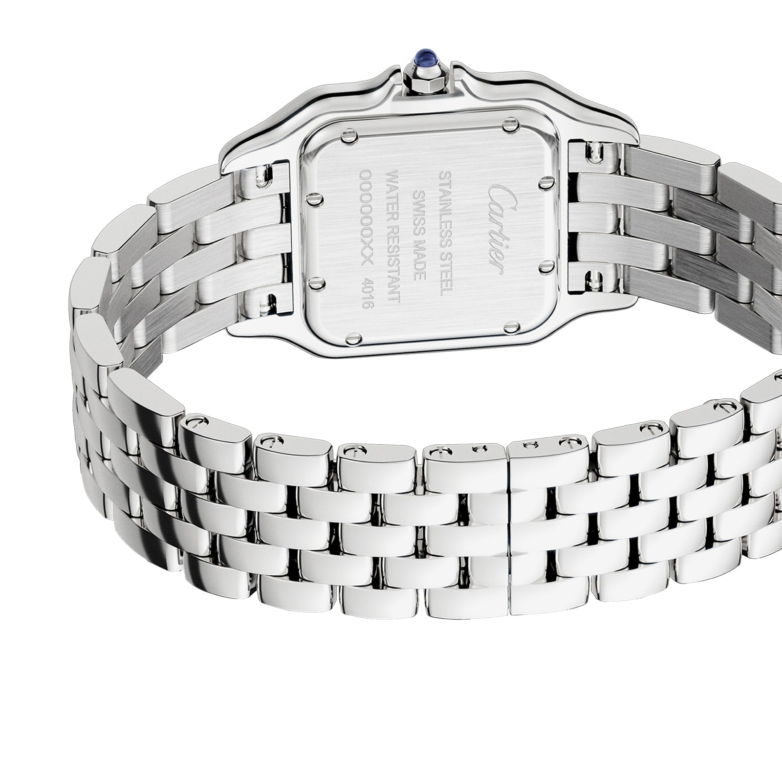 Panthère de Cartier Medium Model | 27mm, Steel, White Dial