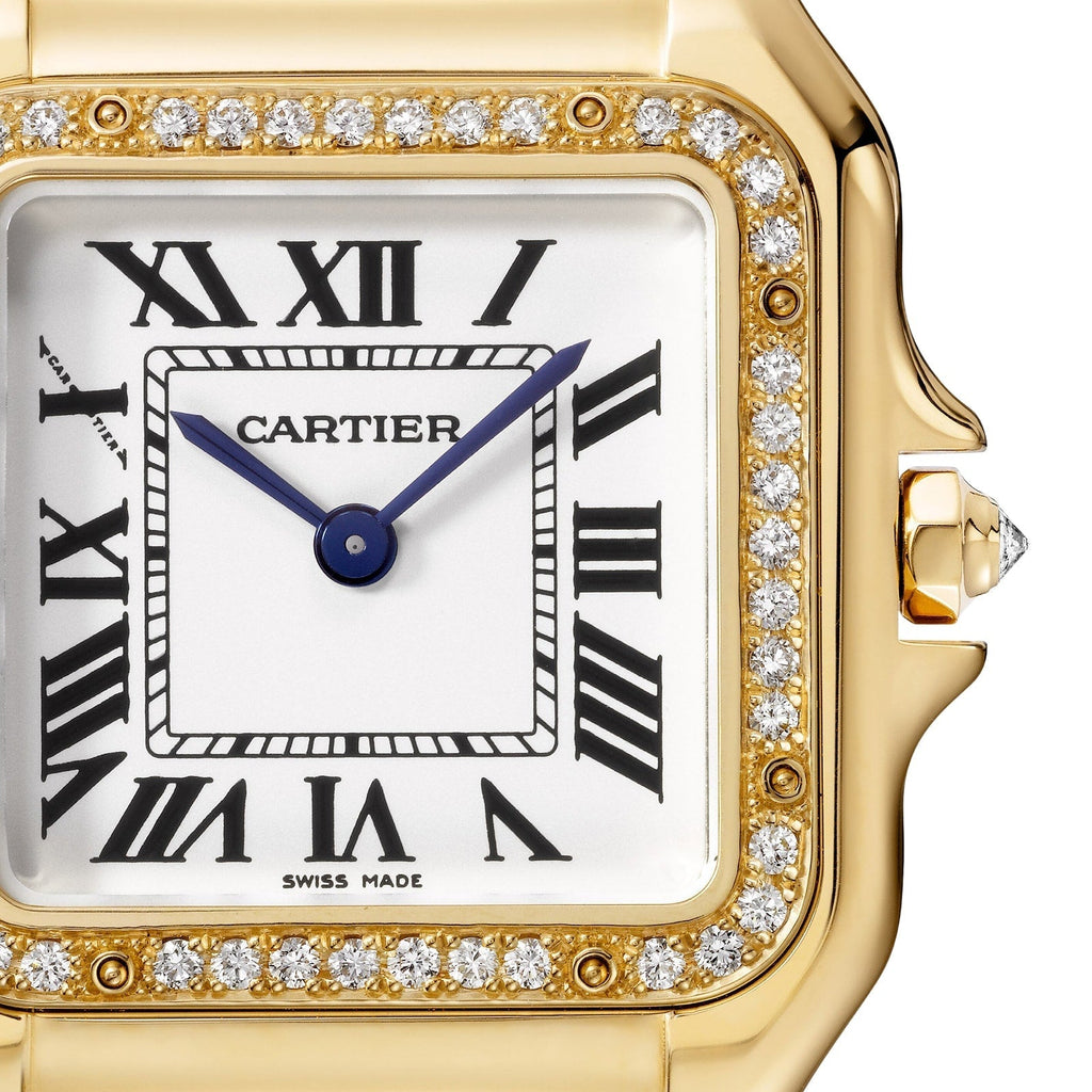 Panthère de Cartier Medium Model | 27mm, 18K Yellow Gold, Silver Dial