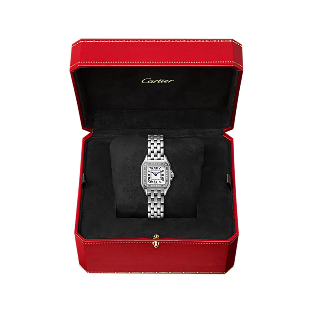 Panthère de Cartier Small Model | 23mm, Steel, Silver Dial, Ref. W4PN0016