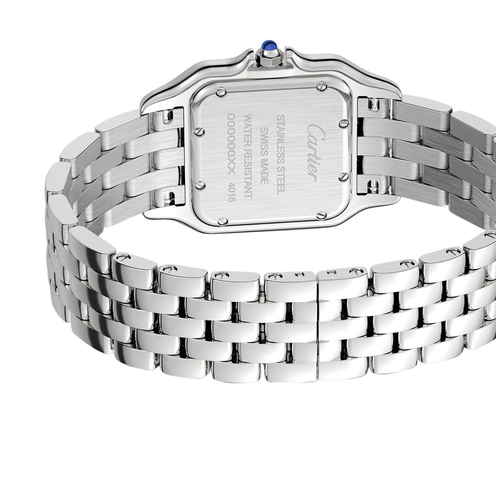 Panthère de Cartier Medium Model | 27mm, Steel, Silver Dial, Ref. W4PN0018