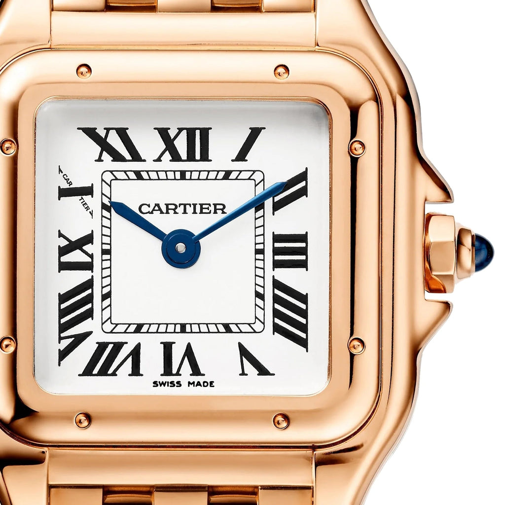 Panthère de Cartier Small Model | 23mm, 18K Rose Gold, White Dial