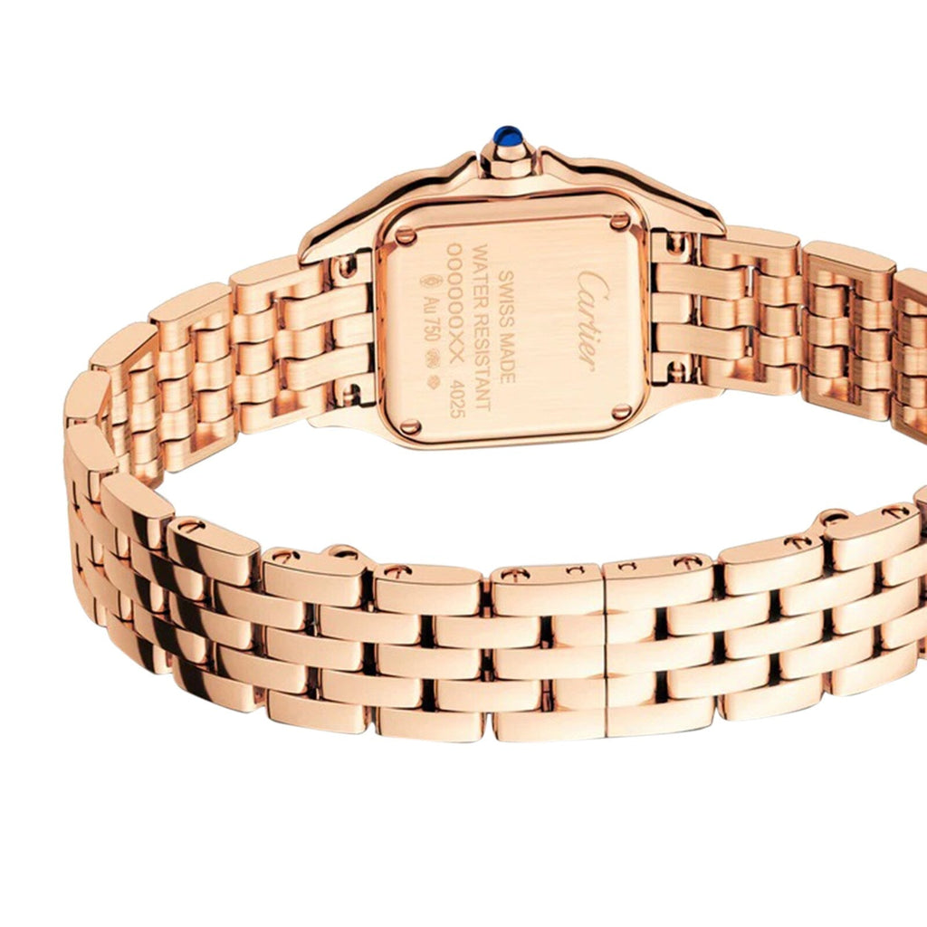 Panthère de Cartier Small Model | 23mm, 18K Rose Gold, White Dial