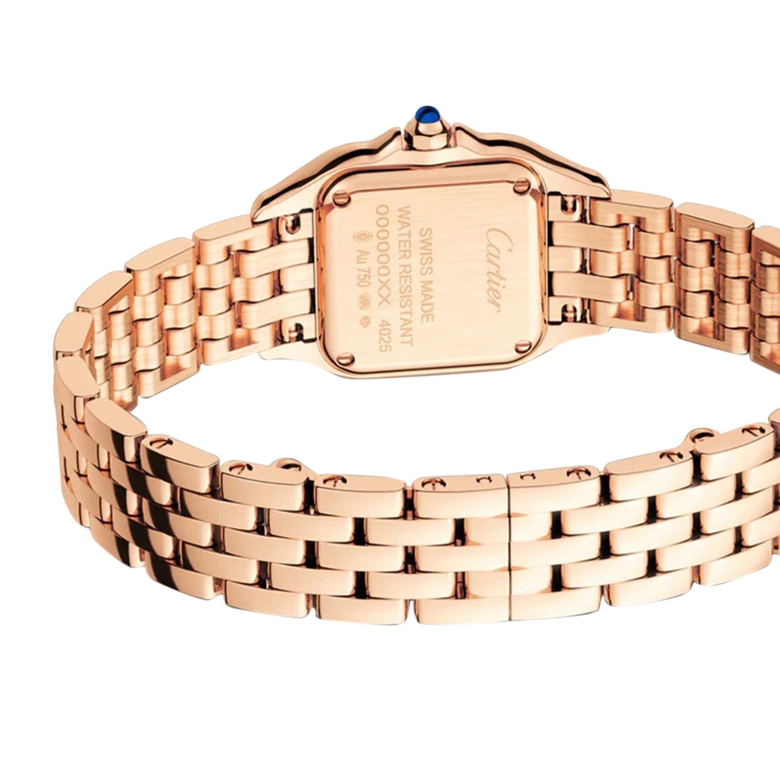 Panthère de Cartier Small Model | 23mm, 18K Rose Gold, White Dial