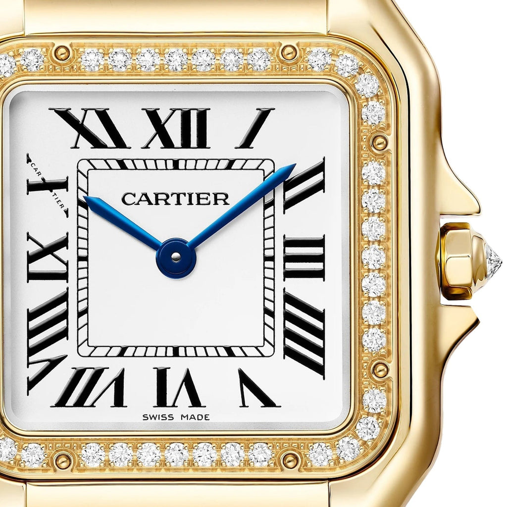 Panthère de Cartier Medium Model | 27mm, 18K Yellow Gold, White Dial