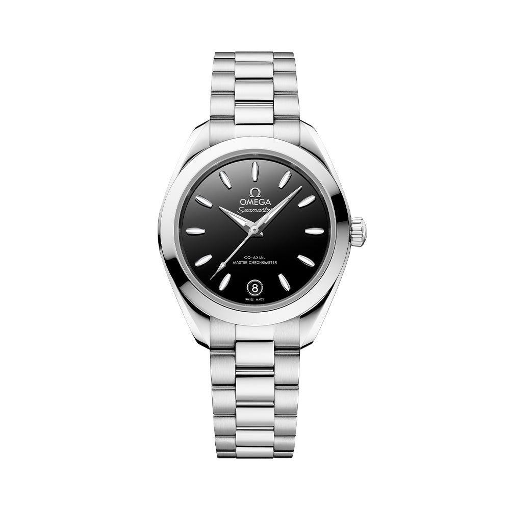OMEGA Seamaster Aqua Terra 150M 30mm - Black on Bracelet