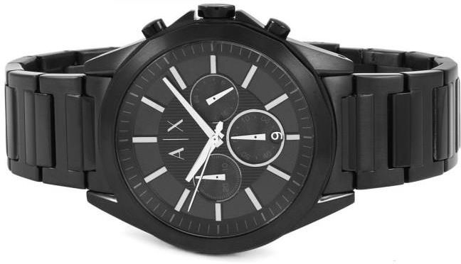 Armani Exchange Drexler AX2601 Men's Chronograph Watch – Black Dial with Black Stainless Steel Strap