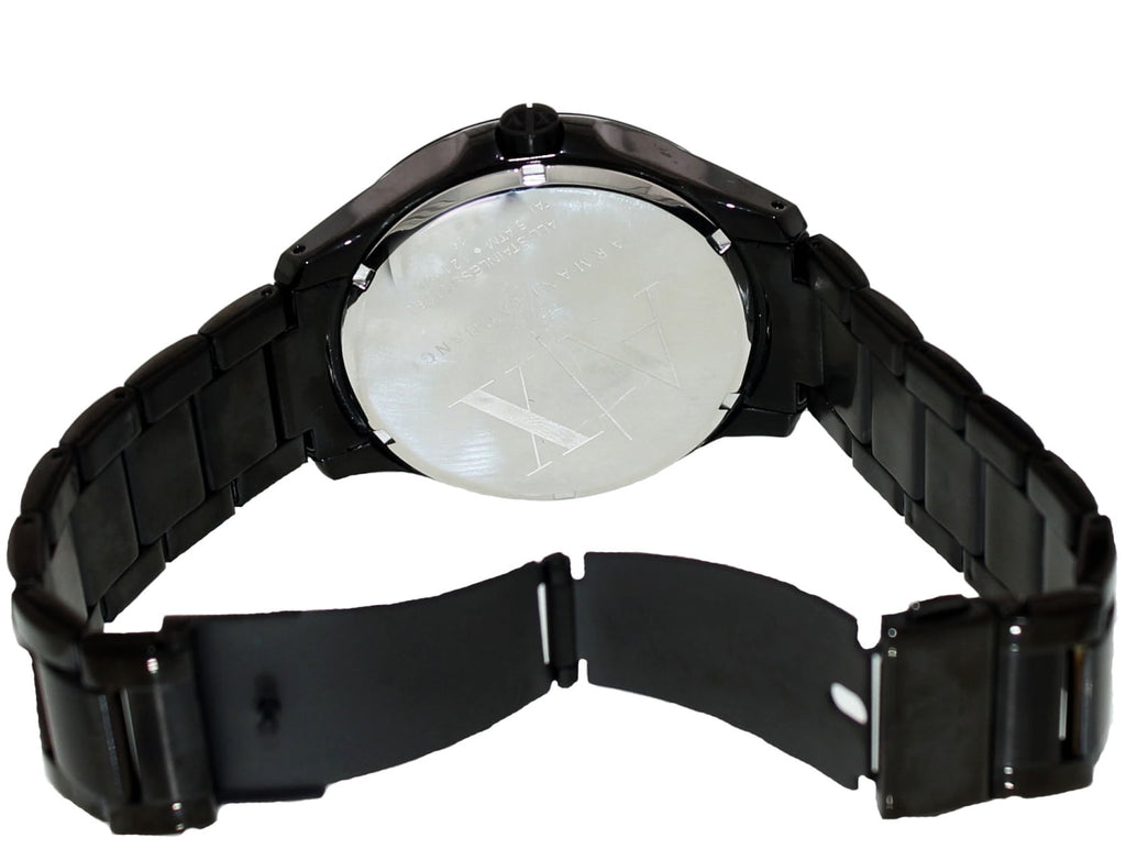 Armani Exchange Hampton AX2104 Men's Chronograph – Black Dial with Black Stainless Steel Strap
