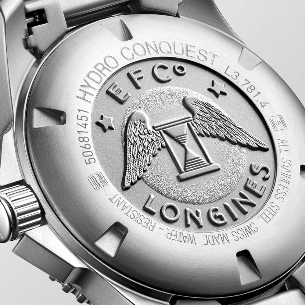 longines HydroConquest 41mm - Black on Bracelet