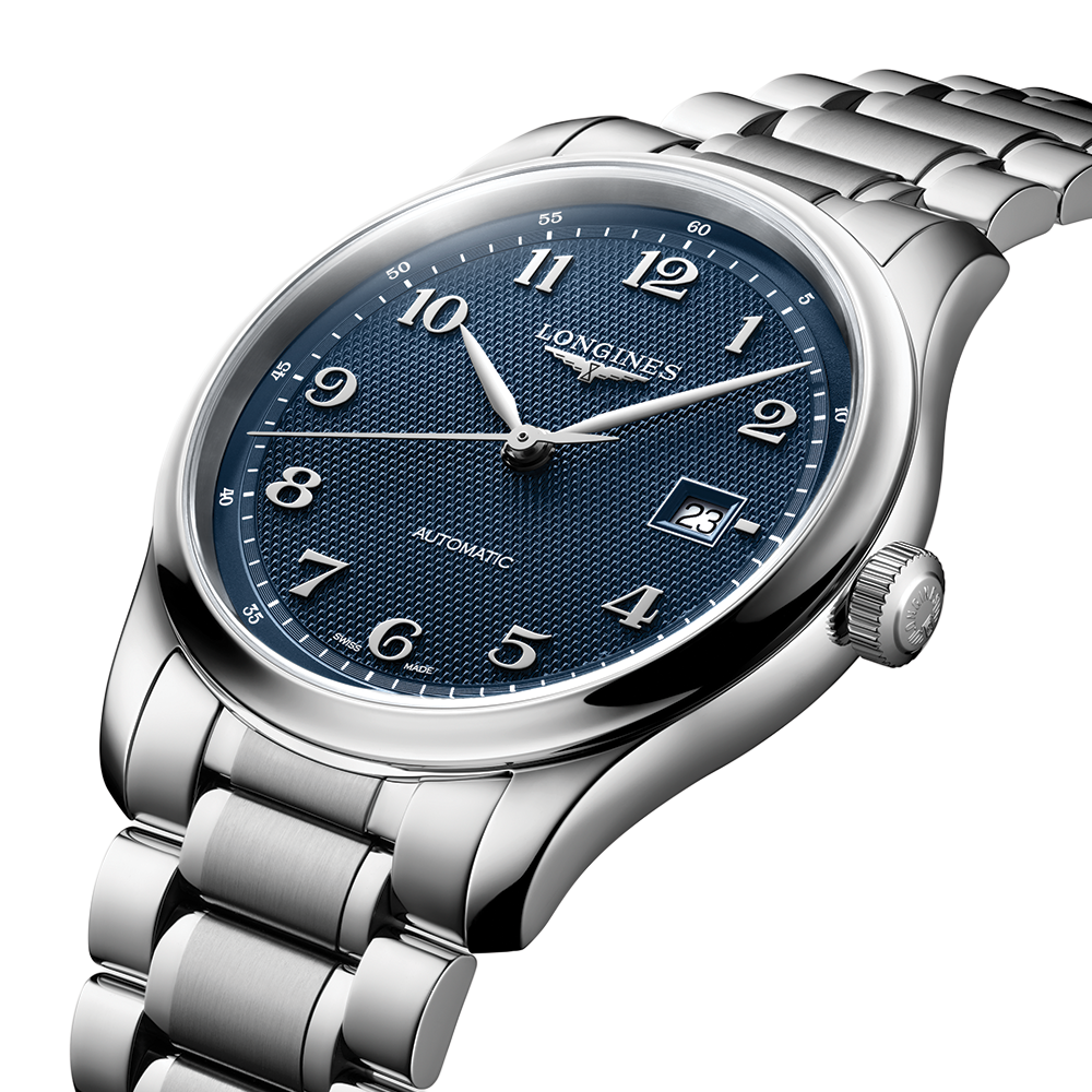 longines Master 41mm - Blue on Bracelet