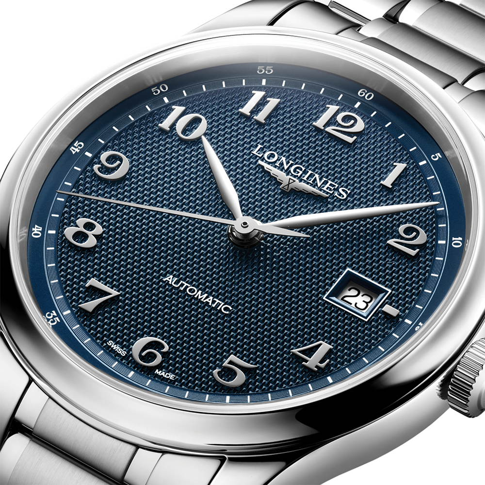longines Master 41mm - Blue on Bracelet