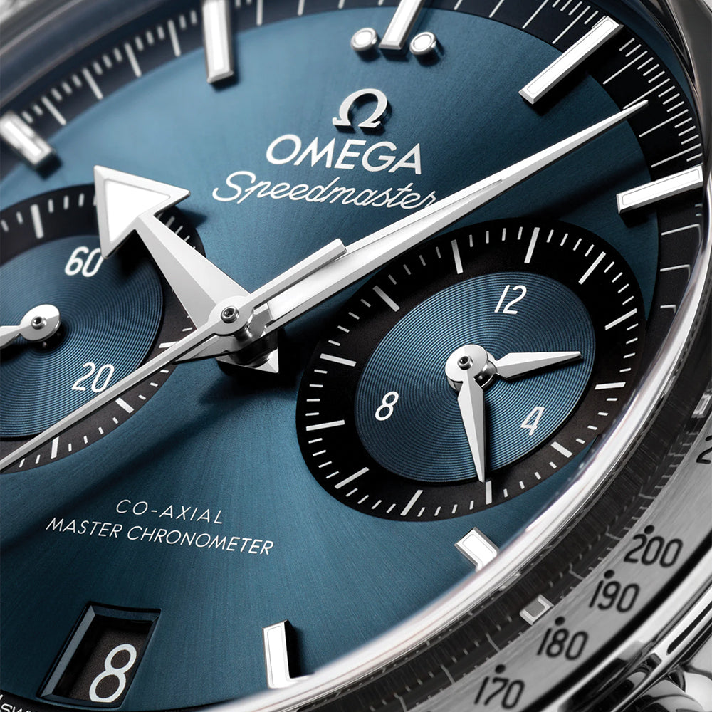 OMEGA Speedmaster '57 40.5mm - Blue on Leather Strap