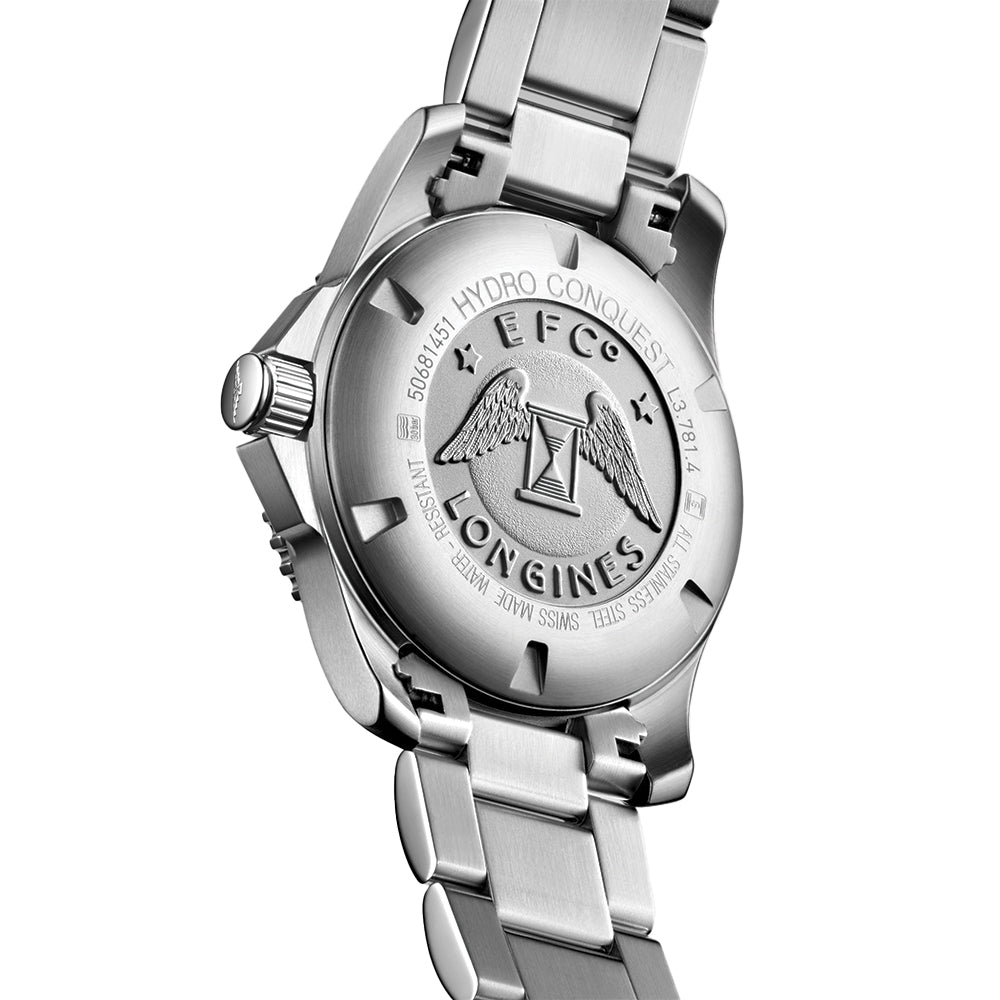 longines HydroConquest 41mm - Black on Bracelet