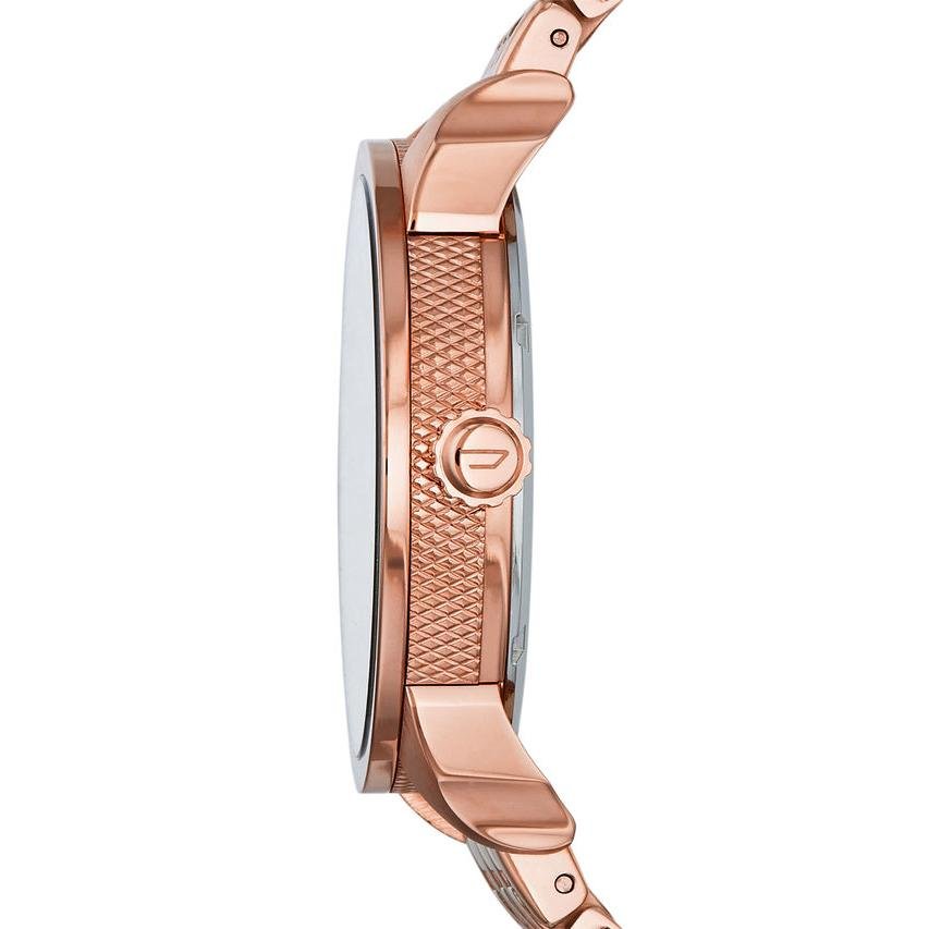 Diesel DZ7318 Mini Daddy Men's Watch – Rose Gold Dial & Rose Gold Stainless Steel Strap