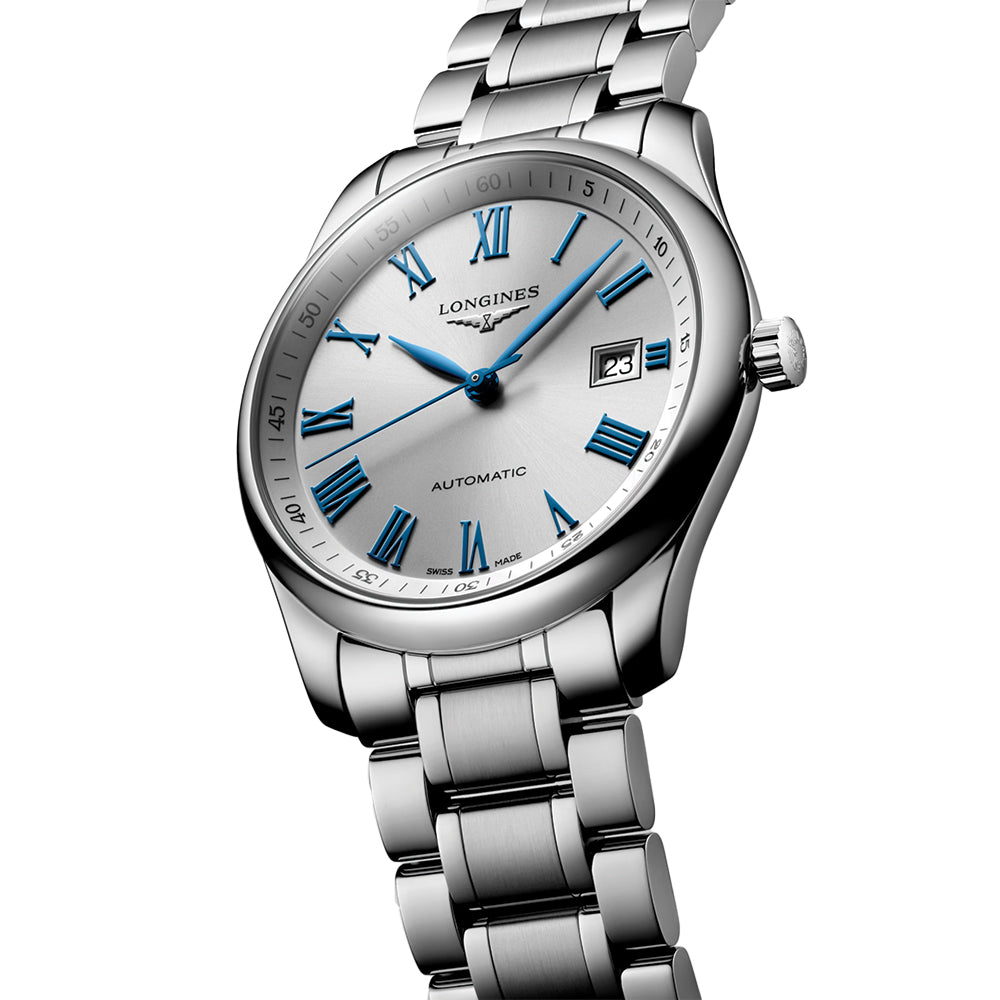 longines Master Collection 40mm - Silver on Bracelet