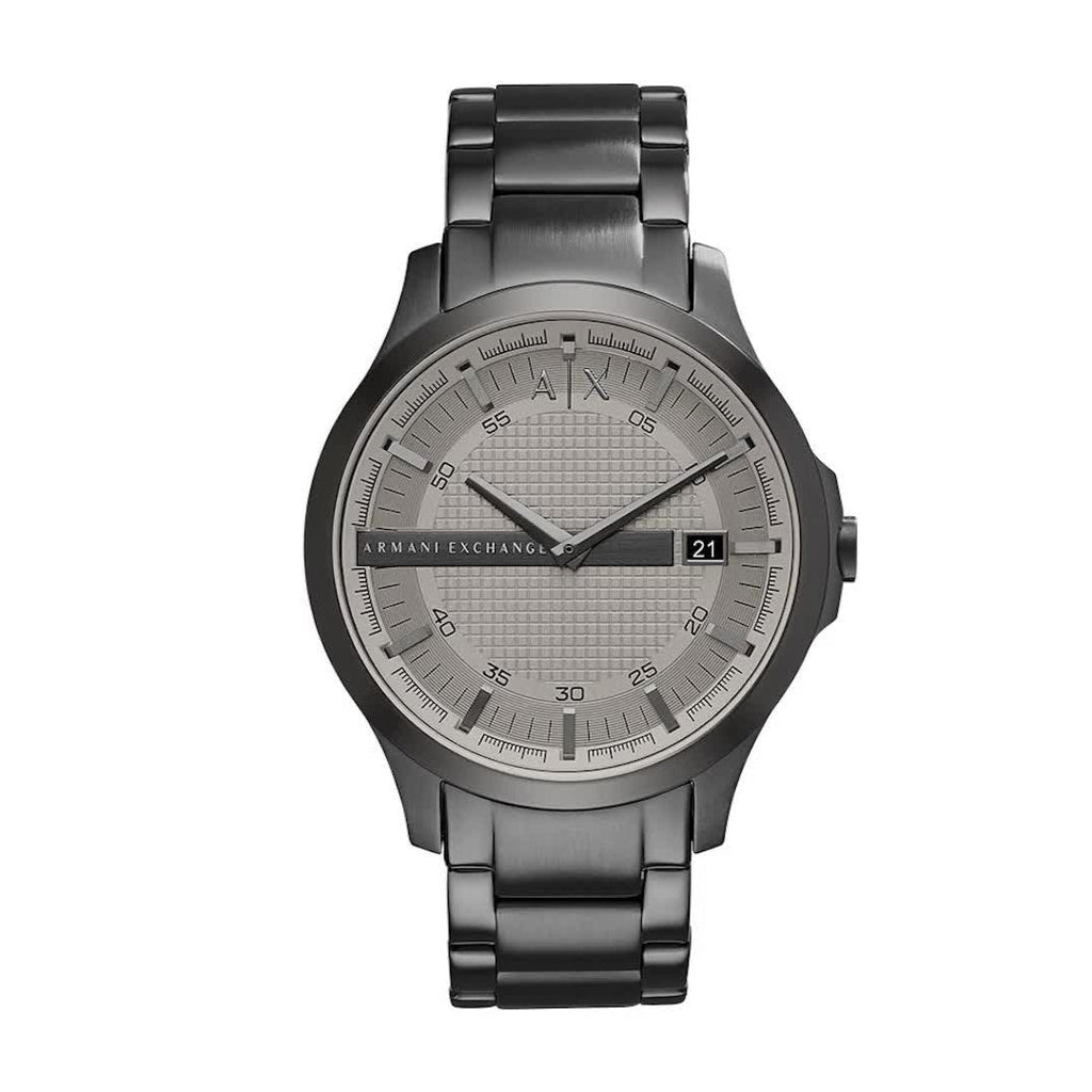 Armani Exchange Hampton AX2194 Men's Chronograph – Grey Dial with Matching Grey Stainless Steel Strap