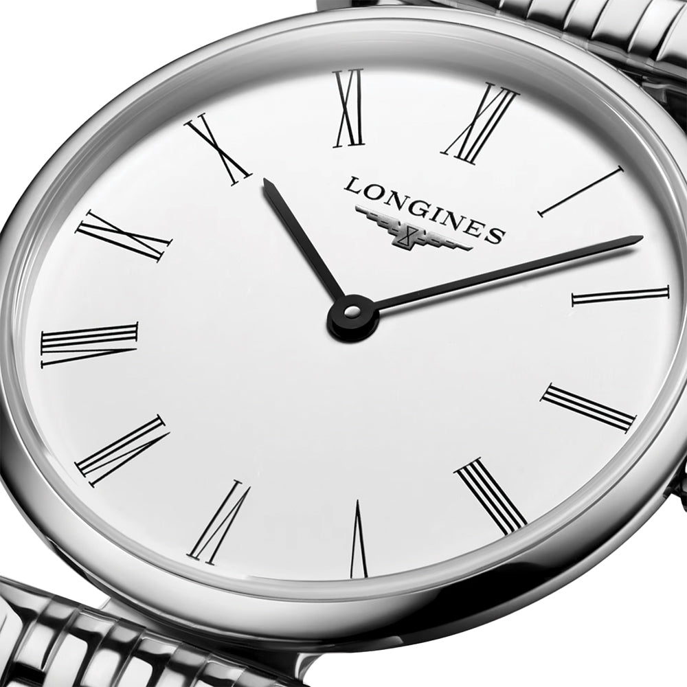 longines La Grande Classique De Longines 24mm - White on Bracelet