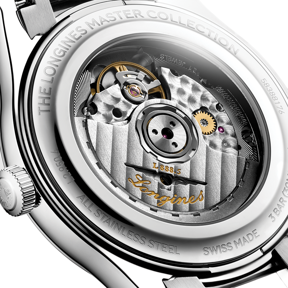 longines Master 41mm - Blue on Bracelet